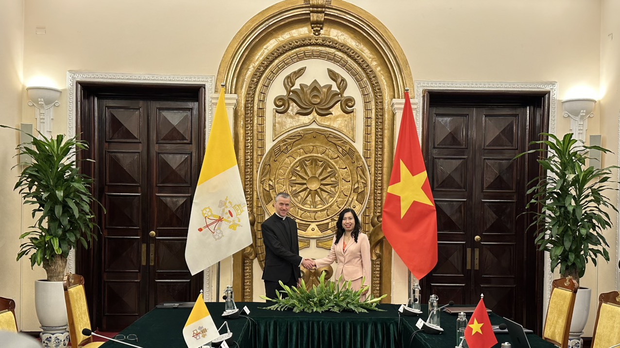 Việt Nam-Vatican nhất trí tăng cường trao đổi