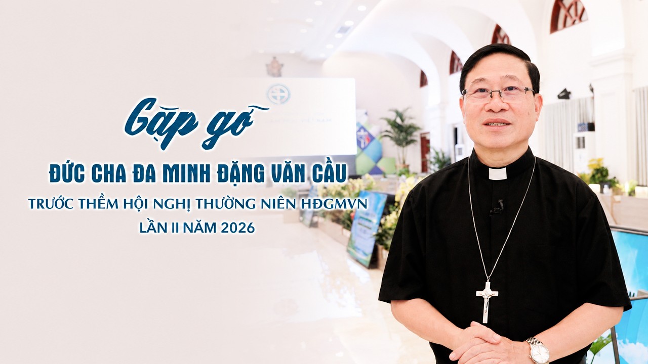 Gặp gỡ Đức cha Đa Minh Đặng Văn Cầu trước thềm Hội nghị thường niên Hội đồng Giám mục Việt Nam kỳ II năm 2026