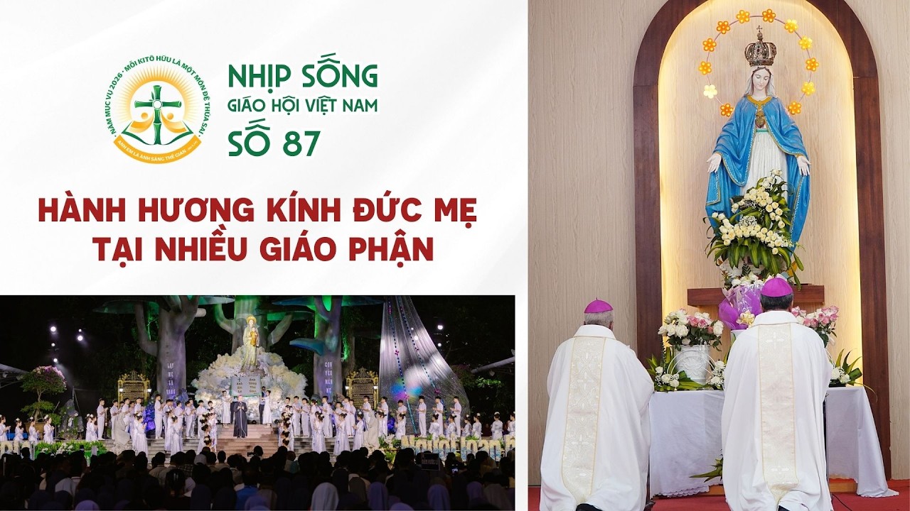 Hành hương kính Đức Mẹ tại nhiều Giáo phận | NSGHVN 87